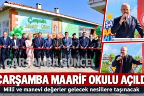 Çarşamba Maarif Okulu Açıldı