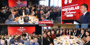 Çarşamba Muhtarlar Buluşması Kolajı