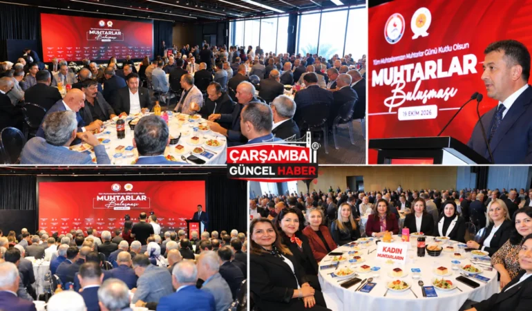 MUHTARLAR GÜNÜ MUHTARLAR BULUŞMASI PROGRAMIYLA KUTLANDI