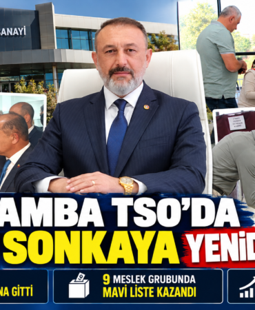 Çarşamba TSO’da Ayhan Sonkaya Zaferi