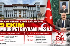 Çarşamba’da 29 Ekim Cumhuriyet Bayramı