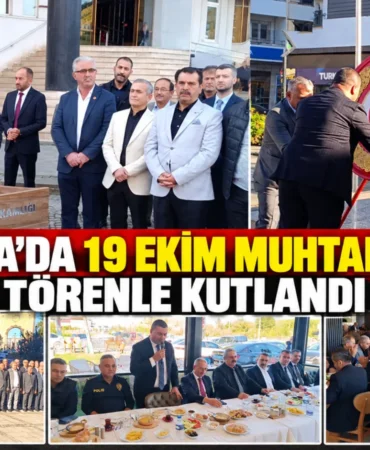 Çarşamba’da Muhtarlar Günü Töreni