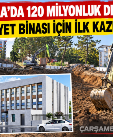 Çarşamba’da Yeni Emniyet Binası İçin İlk Kazma