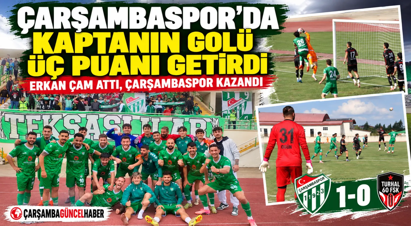 Çarşambaspor’un Zafer Golü_ 1-0