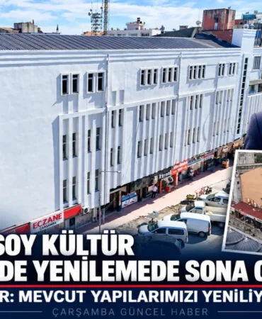 Cemil Şensoy Kültür Merkezi Yenileniyor