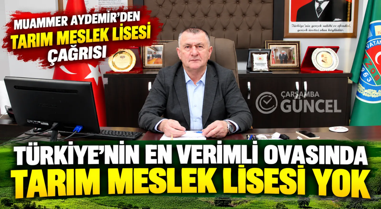 Muammer Aydemir’den Tarım Meslek Lisesi Çağrısı