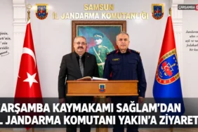 Resmî Jandarma Ziyareti Basın Fotoğrafı