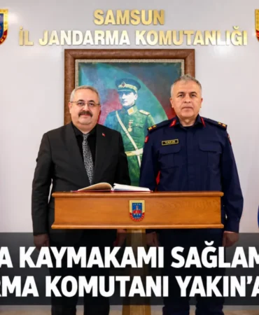 Resmî Jandarma Ziyareti Basın Fotoğrafı