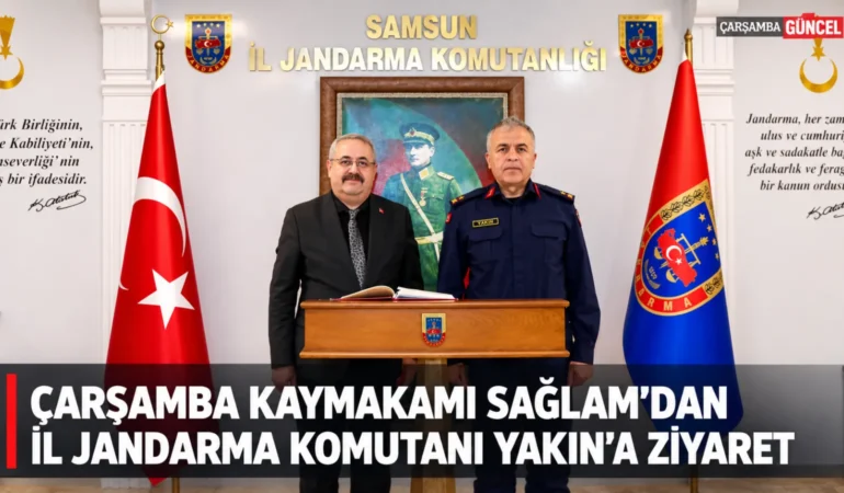 Resmî Jandarma Ziyareti Basın Fotoğrafı