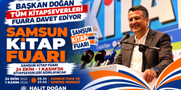 Samsun Kitap Fuarı Davetiyesi