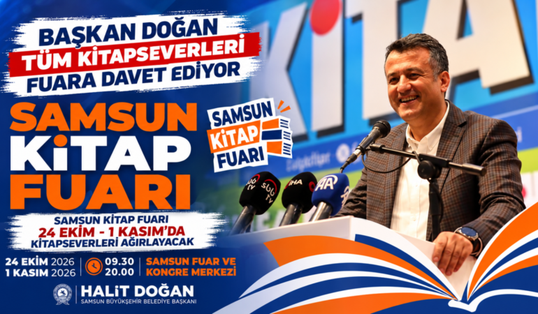 BAŞKAN DOĞAN TÜM KİTAPSEVERLERİ FUARA DAVET EDİYOR