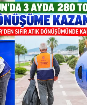Samsun’da Geri Dönüşüm Seferberliği