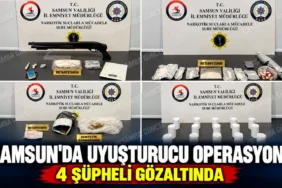 Samsun’da Uyuşturucu Operasyonu