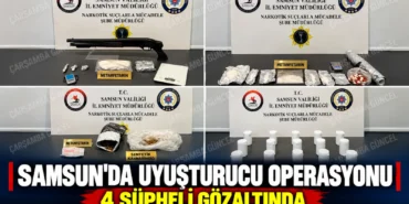Samsun’da Uyuşturucu Operasyonu