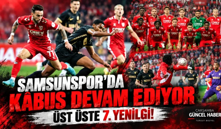 Samsunspor’da Kâbus Devam Ediyor