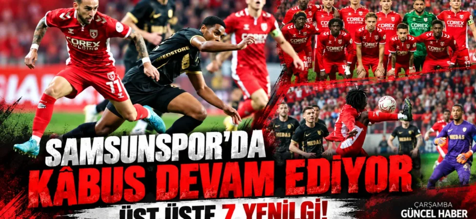 Samsunspor’da Kâbus Devam Ediyor