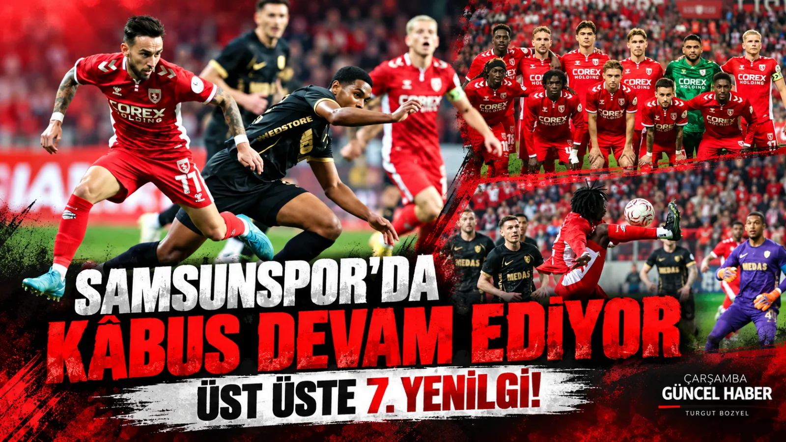 Samsunspor’da Kâbus Devam Ediyor